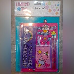 New Limited Too 11 Piece School Supply Set
